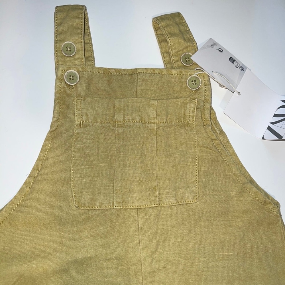 Zara linen overalls - Picture 2 of 2